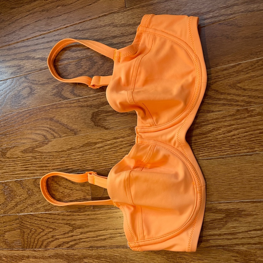 Vibrant Orange Bikini top 34D